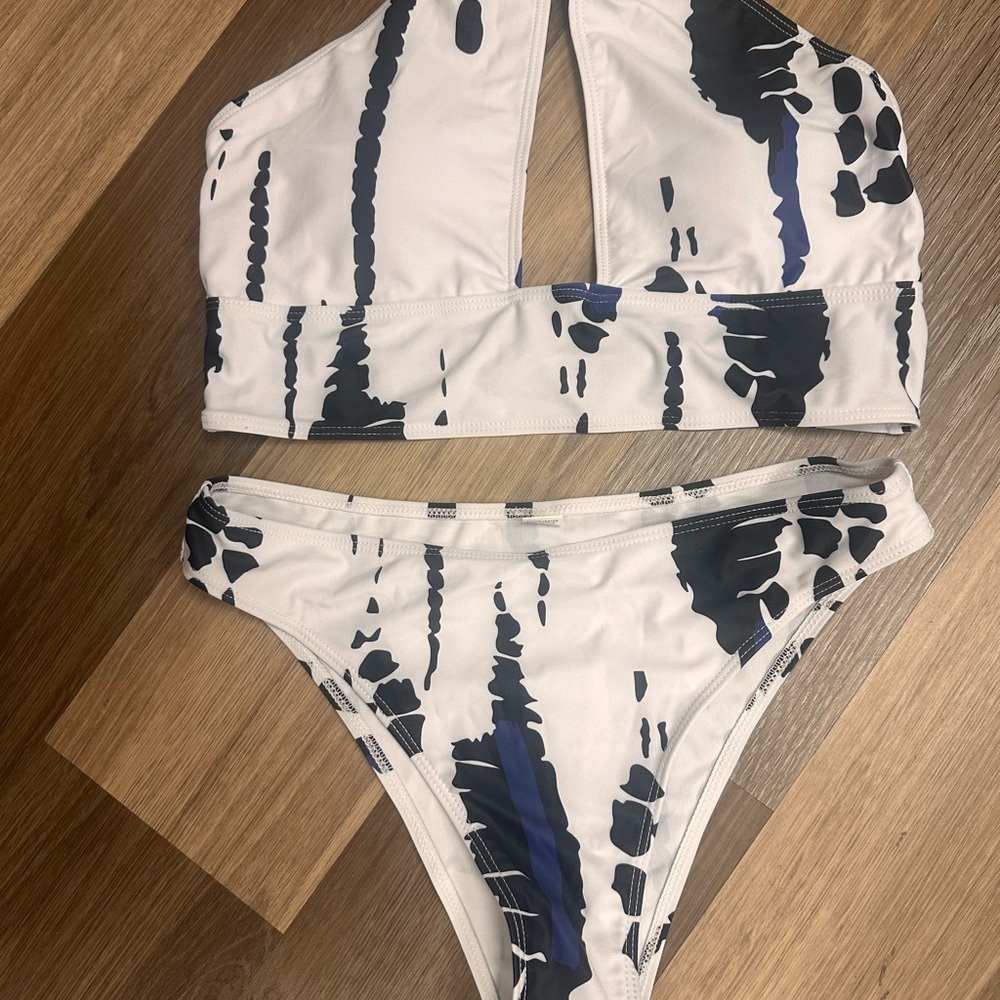 Swim XL Bikini triangle halter style & matching skirt cover up